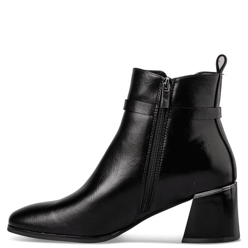 Miss NV Γυναικεία Μποτάκια V63-22193 Μαύρο