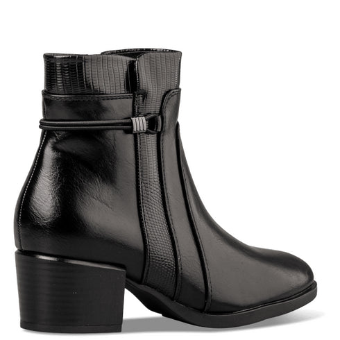 Miss NV Γυναικεία Μποτάκια V63-22208 Μαύρο