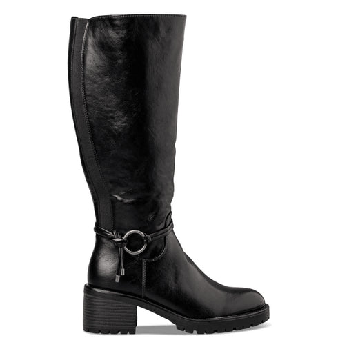 Miss NV Γυναικείες Μπότες Ιππασίας Πάνω Από Το Γόνατο V63-22222 Μαύρο