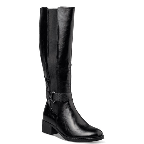 Miss NV Γυναικείες Μπότες Ιππασίας V63-22226 Μαύρο
