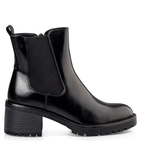 Miss NV Γυναικεία Μποτάκια V63-22205 Μαύρο