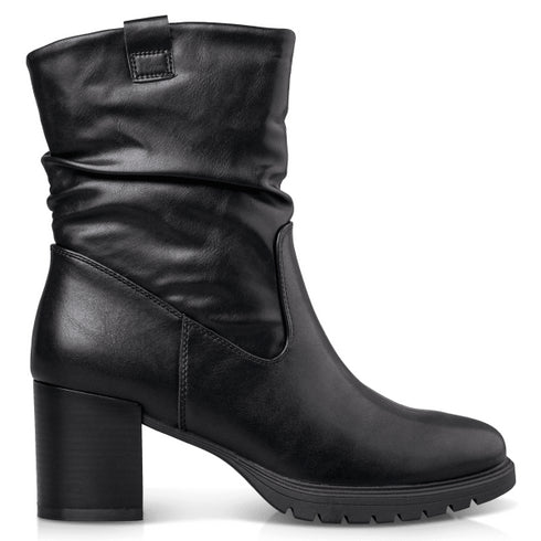 Miss NV Γυναικεία Slouchy Μποτάκια V57-22128 Μαύρο