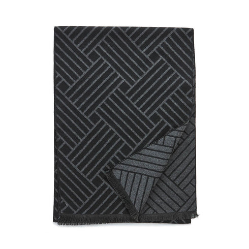 Verde Ανδρικό Κασκόλ 59-0021 Μαύρο