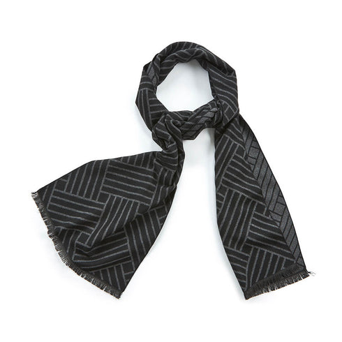 Verde Ανδρικό Κασκόλ 59-0021 Μαύρο