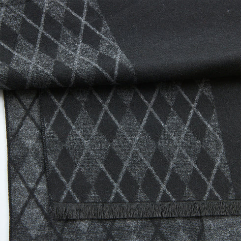 Verde Ανδρικό Κασκόλ 59-0025 Μαύρο