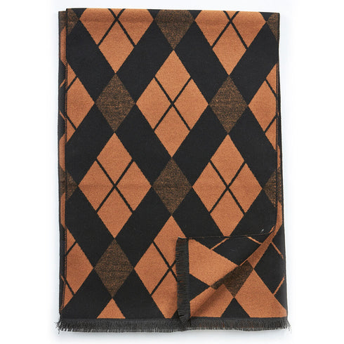 Verde Ανδρικό Κασκόλ 59-0026 Καφέ