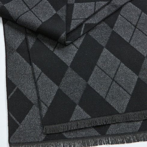 Verde Ανδρικό Κασκόλ 59-0026 Μαύρο