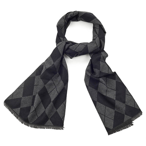 Verde Ανδρικό Κασκόλ 59-0026 Μαύρο