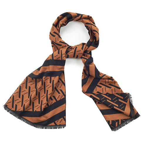 Verde Ανδρικό Κασκόλ 59-0028 Καφέ