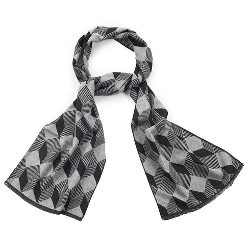 Verde Ανδρικό Κασκόλ 59-0030 Γκρι