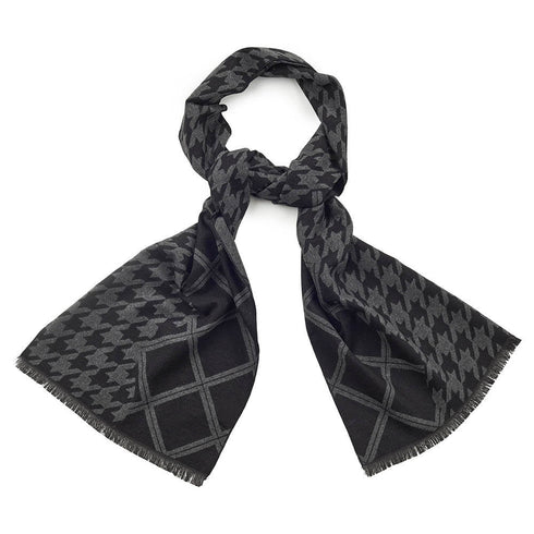 Verde Ανδρικό Κασκόλ 59-0034 Μαύρο