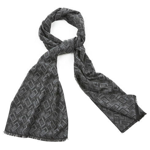 Verde Ανδρικό Κασκόλ 59-0037 Μαύρο