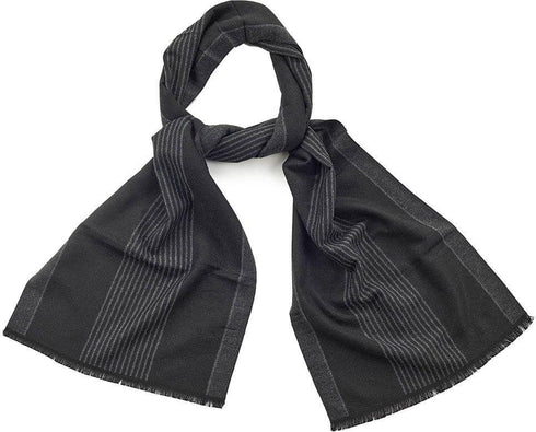 Verde Ανδρικό Κασκόλ 59-0039 Μαύρο