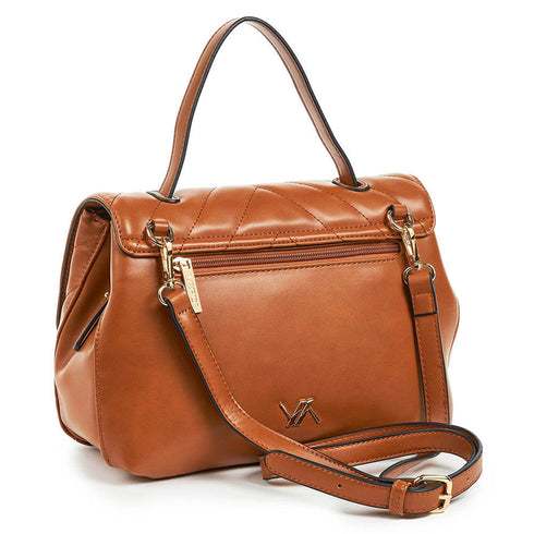 Verde Γυναικεία Τσάντα Ώμου 16-6616 Κάμελ