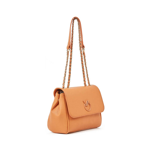 Verde Γυναικεία Τσάντα Ώμου 16-7408 Πορτοκαλί