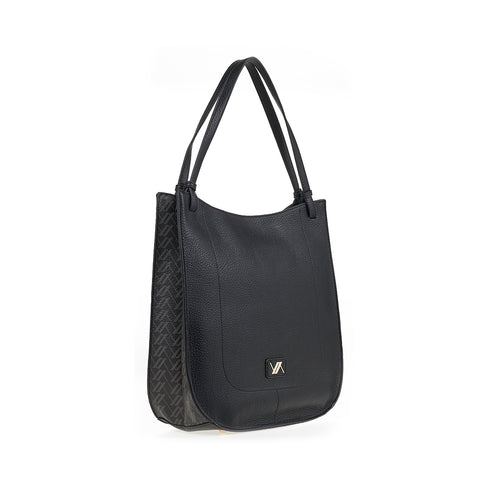 Verde Γυναικεία Τσάντα Ώμου  16-7497 Μαύρο