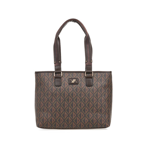 Verde Γυναικεία Τσάντα Ώμου 16-7613 Καφέ