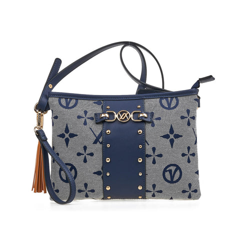 Verde Γυναικεία Τσάντα Ώμου-Χειρός16-7445 Μπλε