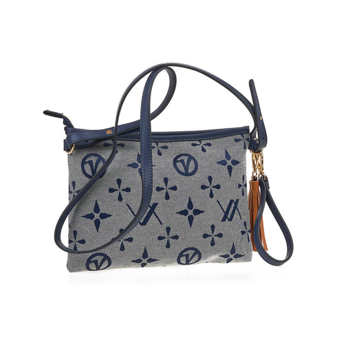 Verde Γυναικεία Τσάντα Ώμου-Χειρός16-7445 Μπλε