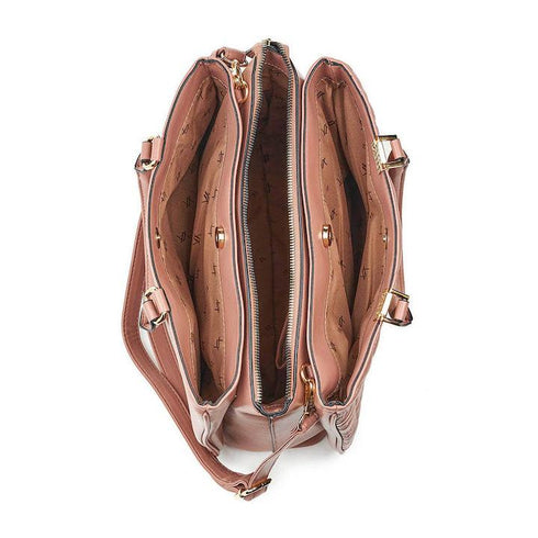 Verde Γυναικεία Τσάντα Ώμου-Χειρός 16-6585 Κάμελ