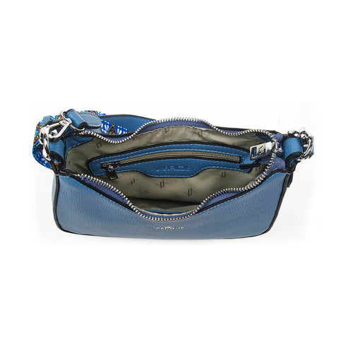 Verde Γυναικεία Τσάντα Ώμου 16-7448 Μπλε