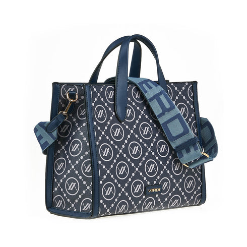 Verde Γυναικεία Τσάντα Χειρός-΄Ώμου 16-7429  Μπλε