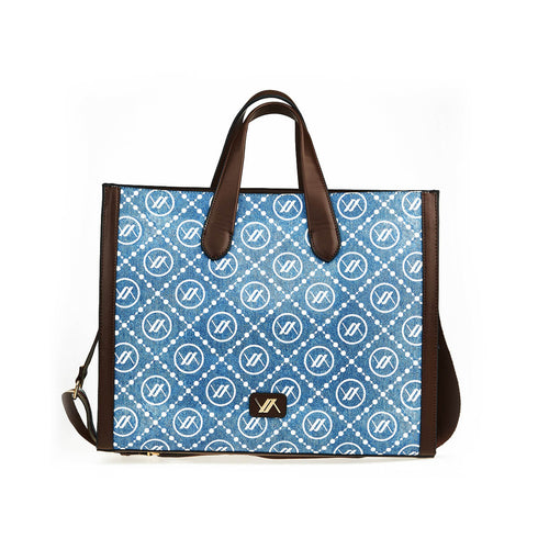 Verde Γυναικεία Τσάντα Χειρός-΄Ώμου 16-7433 Denim