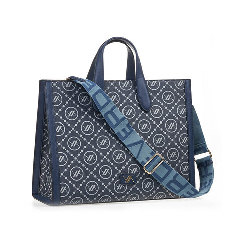 Verde Γυναικεία Τσάντα Χειρός-Ώμου 16-7464 Μπλε