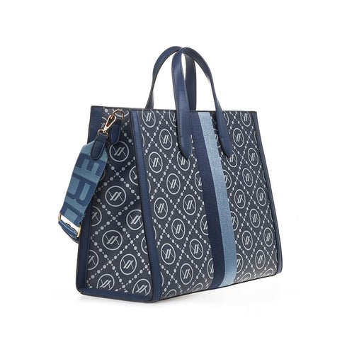 Verde Γυναικεία Τσάντα Χειρός-Ώμου 16-7464 Μπλε