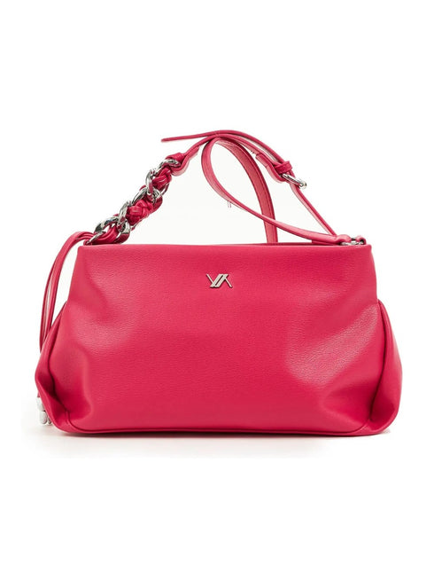 Verde Γυναικεία Τσάντα Χιαστί 16-6920 Φούξια