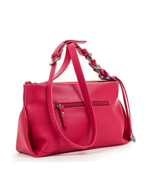 Verde Γυναικεία Τσάντα Χιαστί 16-6920 Φούξια