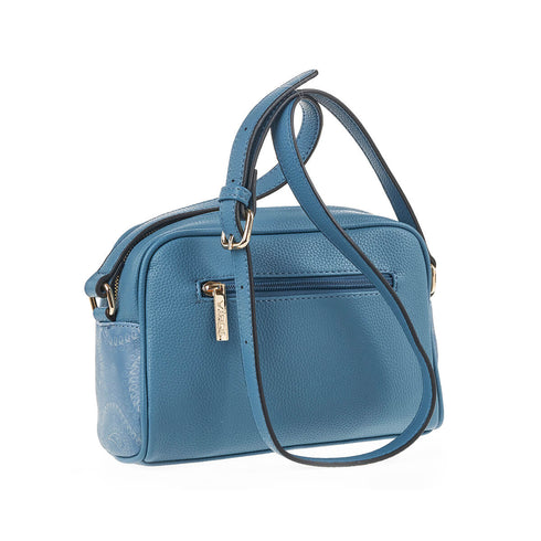 Verde Γυναικεία Τσάντα Χιαστί 16-7275 Μπλε