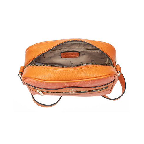 Verde Γυναικεία Τσάντα Χιαστί 16-7275 Πορτοκαλί