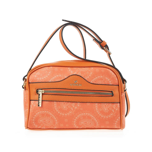 Verde Γυναικεία Τσάντα Χιαστί 16-7275 Πορτοκαλί