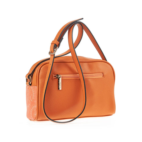 Verde Γυναικεία Τσάντα Χιαστί 16-7275 Πορτοκαλί