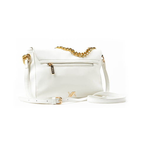 Verde Γυναικεία Τσάντα Χιαστί 16-7346 Λευκό