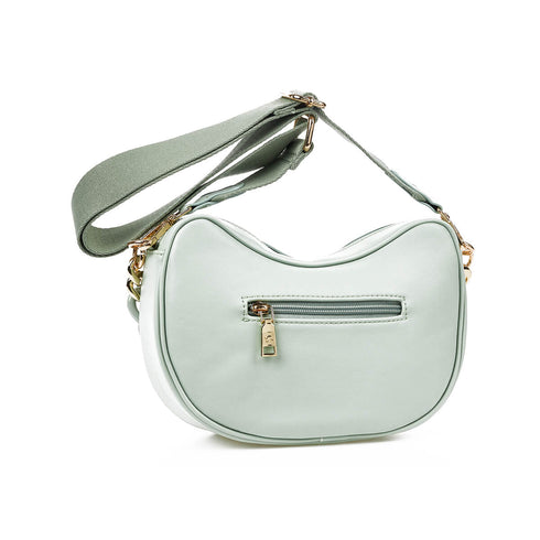 Verde Γυναικεία Τσάντα Χιαστί 16-7369 Μέντα