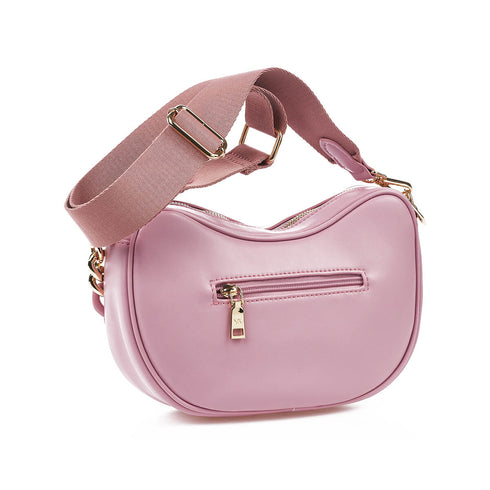 Verde Γυναικεία Τσάντα Χιαστί 16-7369 Ροζ