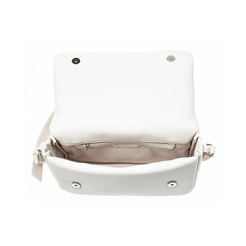 Verde Γυναικεία Τσάντα Χιαστί 16-7394 Εκρού