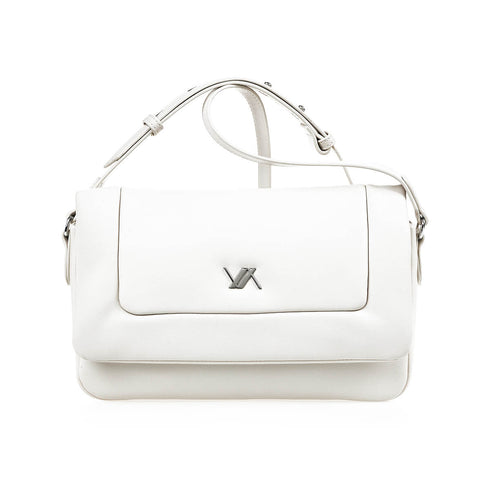 Verde Γυναικεία Τσάντα Χιαστί 16-7394 Εκρού