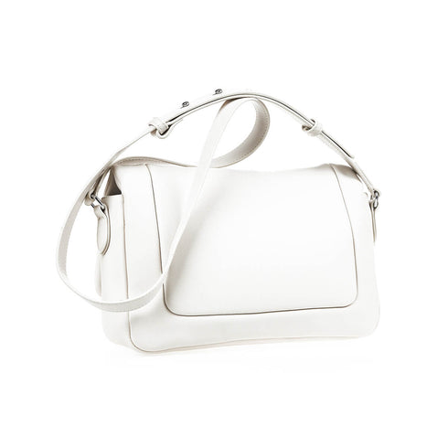 Verde Γυναικεία Τσάντα Χιαστί 16-7394 Εκρού