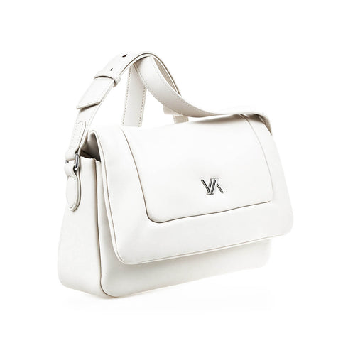 Verde Γυναικεία Τσάντα Χιαστί 16-7394 Εκρού