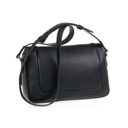 Verde Γυναικεία Τσάντα Χιαστί 16-7394 Μαύρο