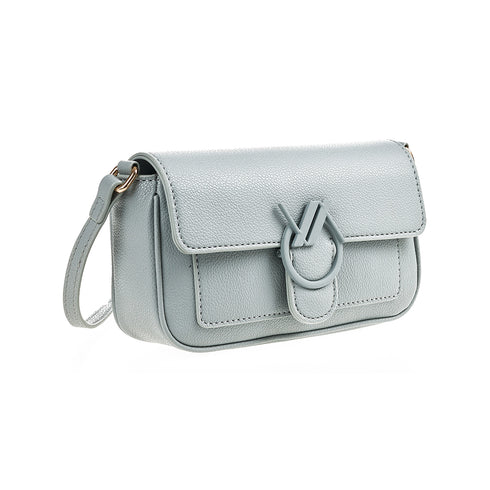 Verde Γυναικεία Τσάντα Χιαστί 16-7409 Μπλε