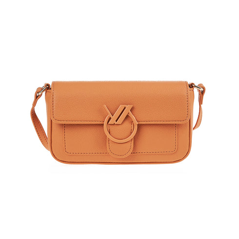 Verde Γυναικεία Τσάντα Χιαστί 16-7409 Πορτοκαλί