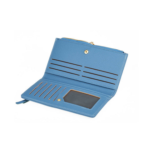Verde Γυναικείο Πορτοφόλι 18-1442 Ανοιχτό Μπλε