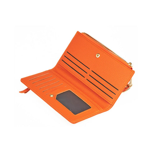 Verde Γυναικείο Πορτοφόλι 18-1442 Πορτοκαλί