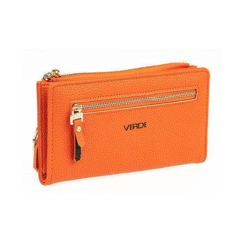 Verde Γυναικείο Πορτοφόλι 18-1442 Πορτοκαλί