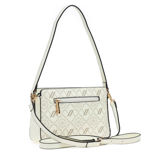 Verde Γυναικείο Τσαντάκι Ώμου-Χιαστί 16-6896 Λευκό