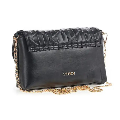 Verde Γυναικείο Τσαντάκι Βραδινό 01-1518 Μαύρο